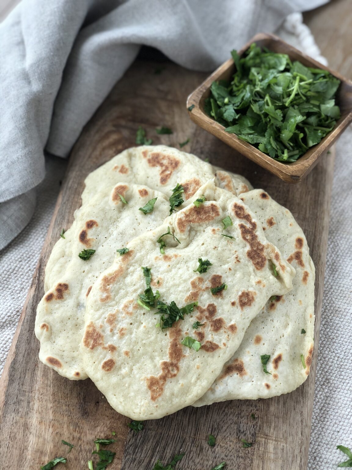 Garlic Naan Plantiful Kiki